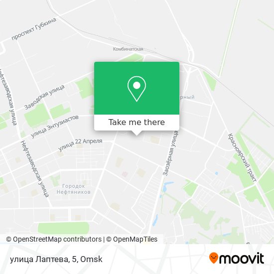 улица Лаптева, 5 map