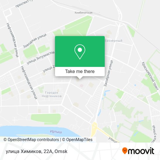 улица Химиков, 22А map