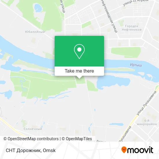 СНТ Дорожник map