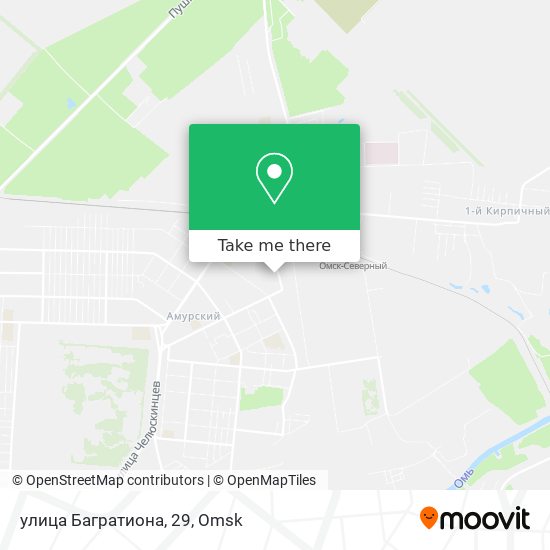 улица Багратиона, 29 map