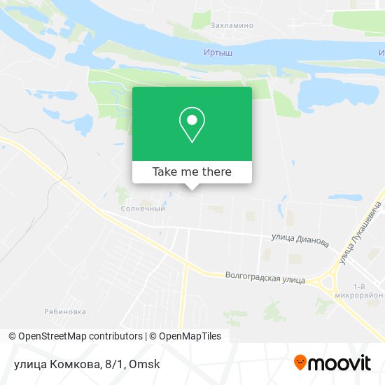 улица Комкова, 8/1 map