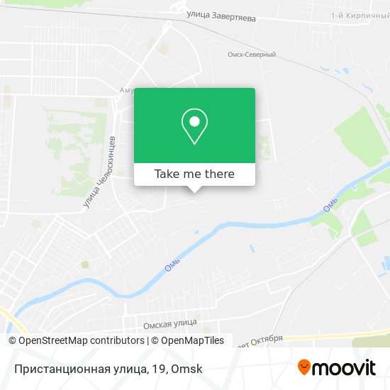 Пристанционная улица, 19 map