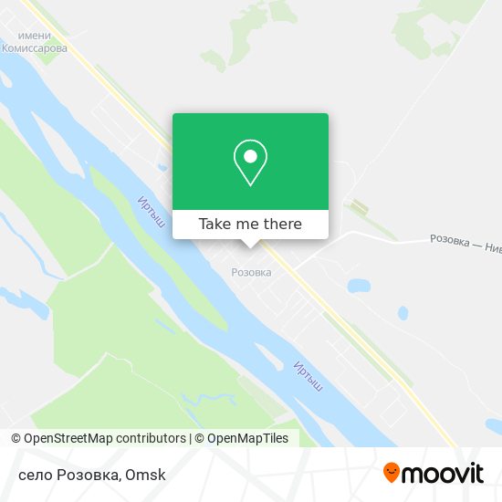 село Розовка map