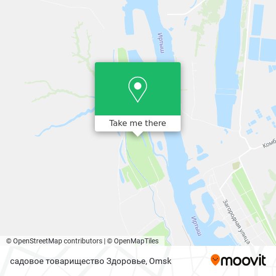 садовое товарищество Здоровье map