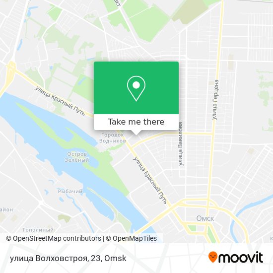 улица Волховстроя, 23 map