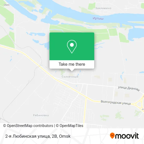 2-я Любинская улица, 2В map
