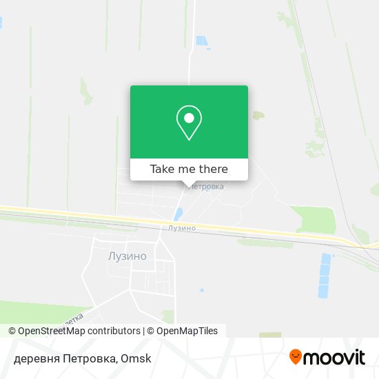 деревня Петровка map