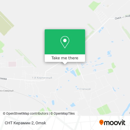 СНТ Керамик-2 map