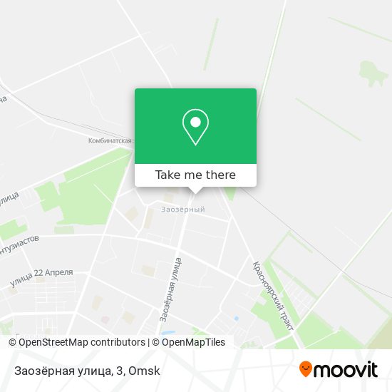 Заозёрная улица, 3 map