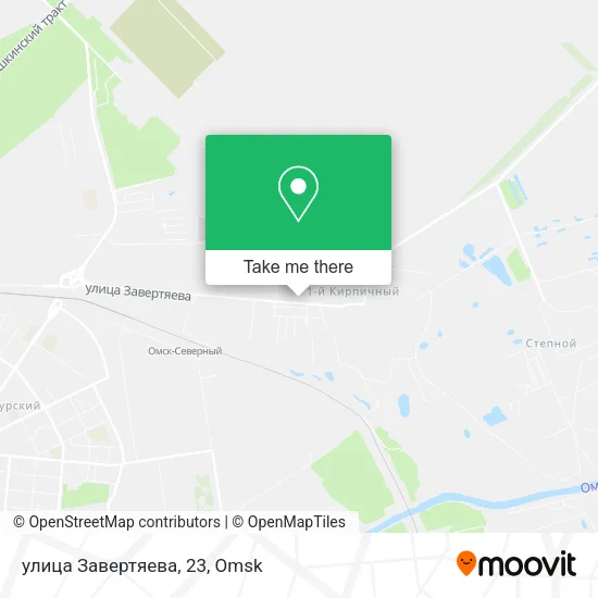 улица Завертяева, 23 map