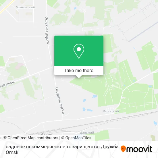 садовое некоммерческое товарищество Дружба map