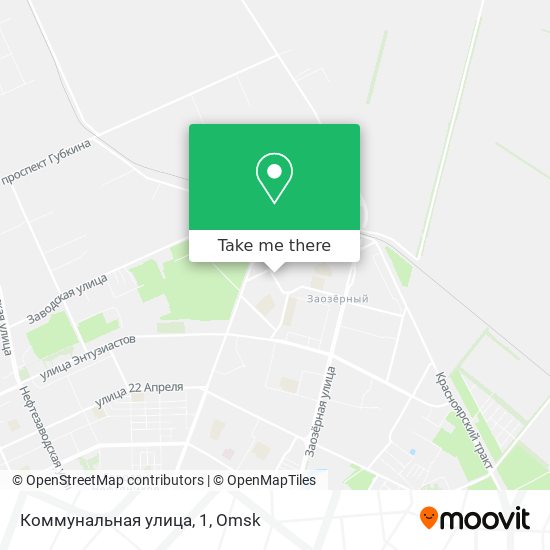 Коммунальная улица, 1 map