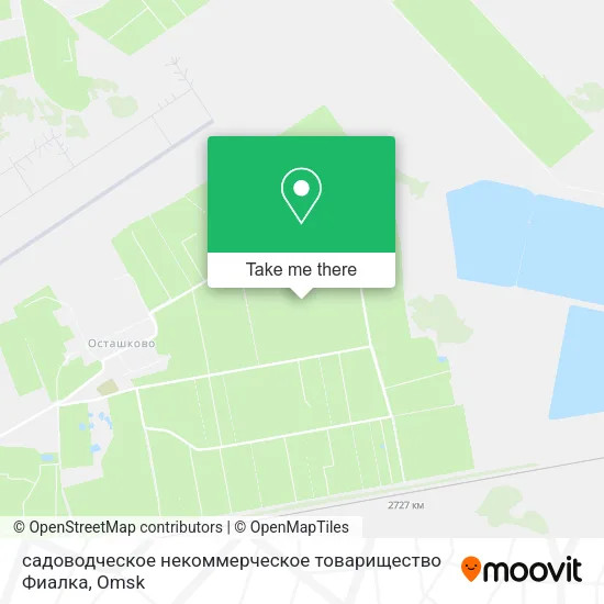 садоводческое некоммерческое товарищество Фиалка map