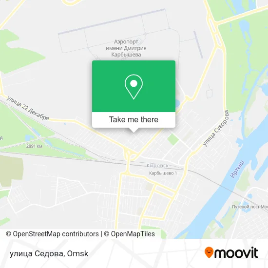 улица Седова map