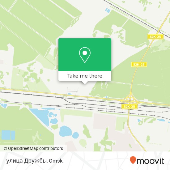 улица Дружбы map