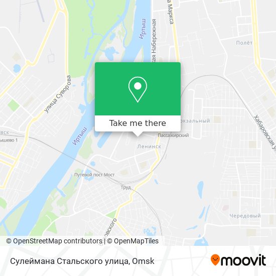 Сулеймана Стальского улица map