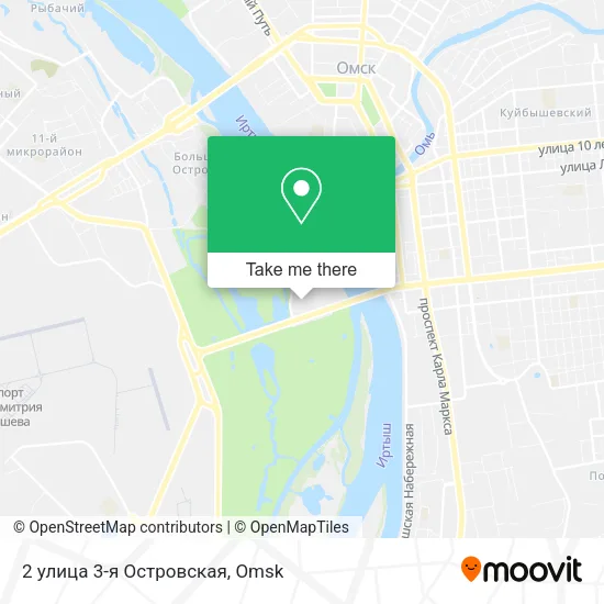 2 улица 3-я Островская map