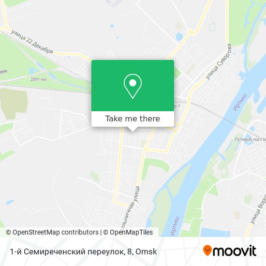 1-й Семиреченский переулок, 8 map