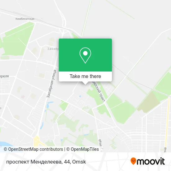 проспект Менделеева, 44 map
