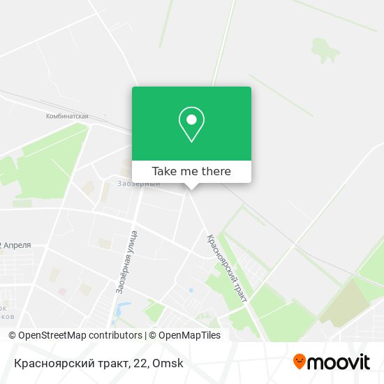 Красноярский тракт, 22 map