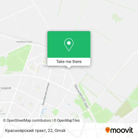 Красноярский тракт, 22 map