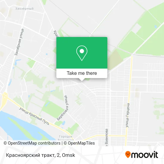 Красноярский тракт, 2 map