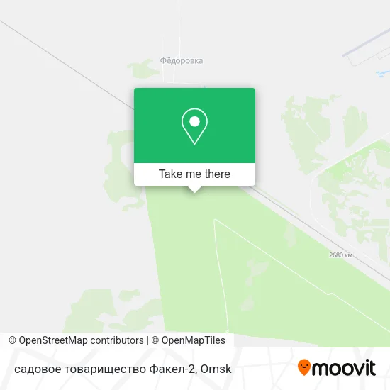 садовое товарищество Факел-2 map