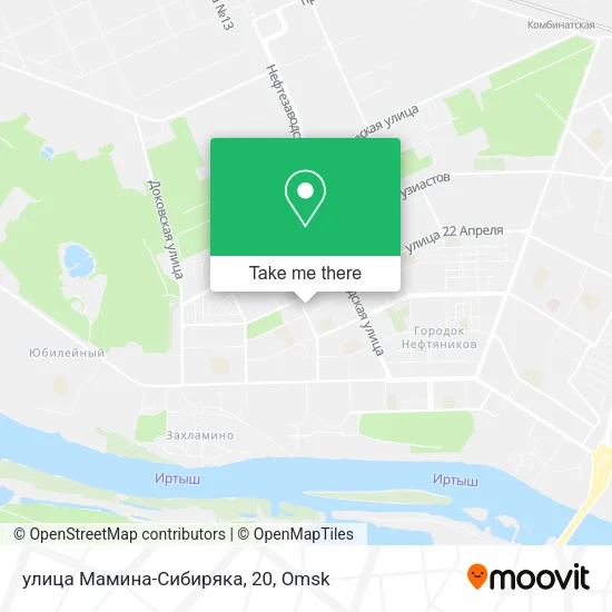 улица Мамина-Сибиряка, 20 map