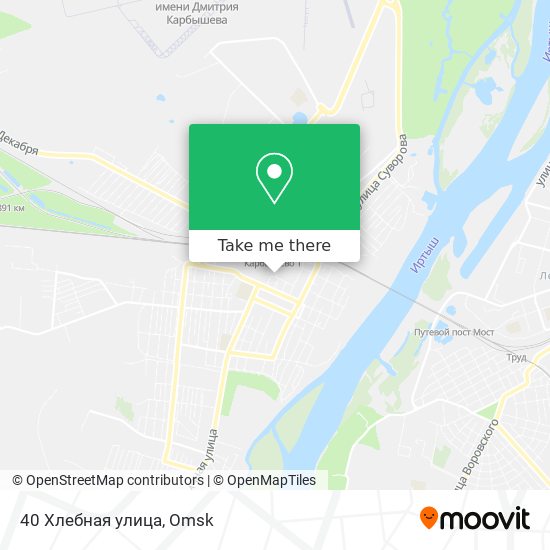 40 Хлебная улица map
