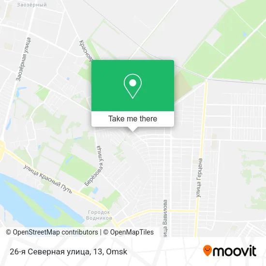 26-я Северная улица, 13 map