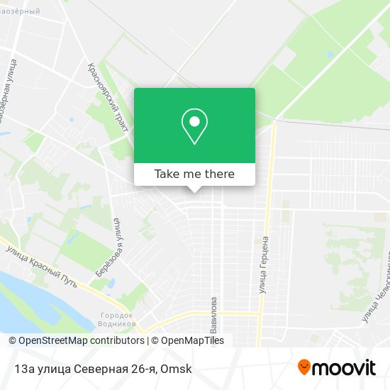 13а улица Северная 26-я map