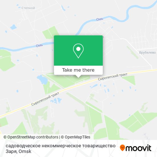 садоводческое некоммерческое товарищество Заря map