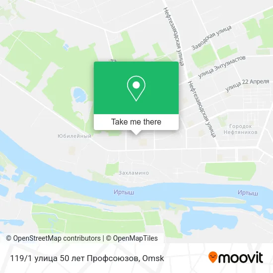119/1 улица 50 лет Профсоюзов map
