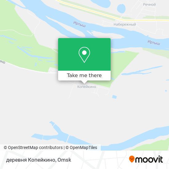 деревня Копейкино map