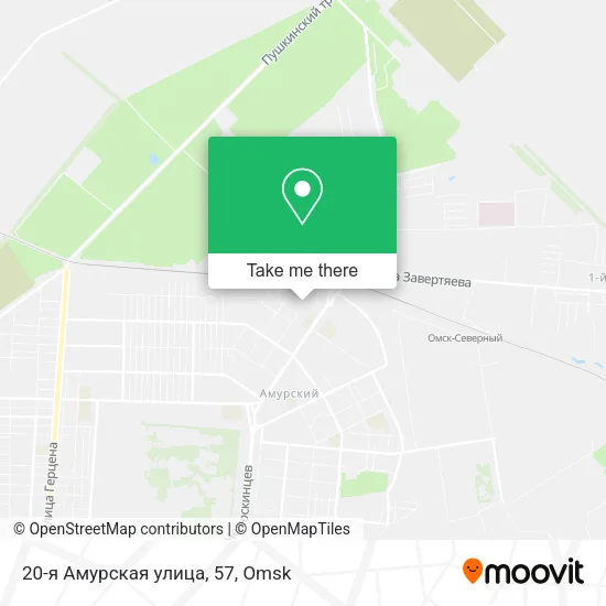 20-я Амурская улица, 57 map