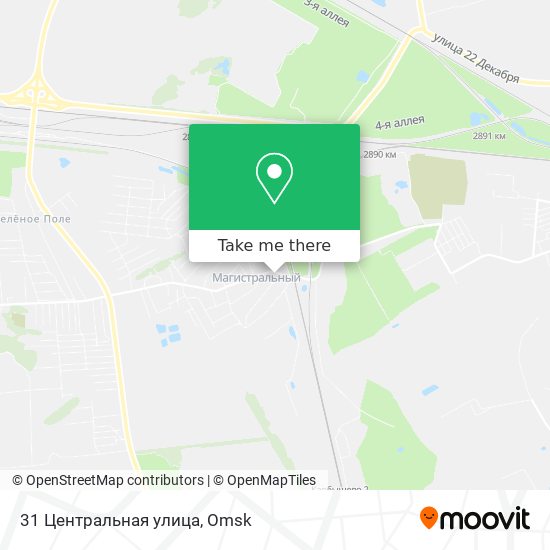 31 Центральная улица map
