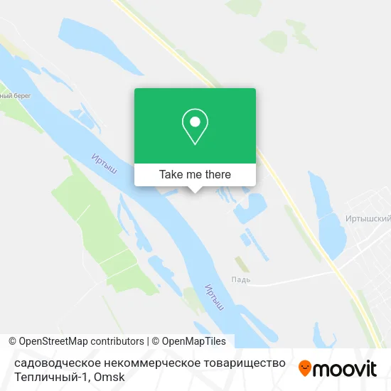 садоводческое некоммерческое товарищество Тепличный-1 map