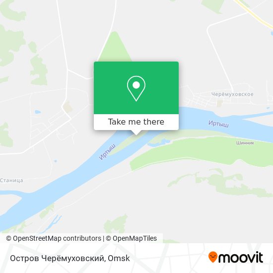 Остров Черёмуховский map