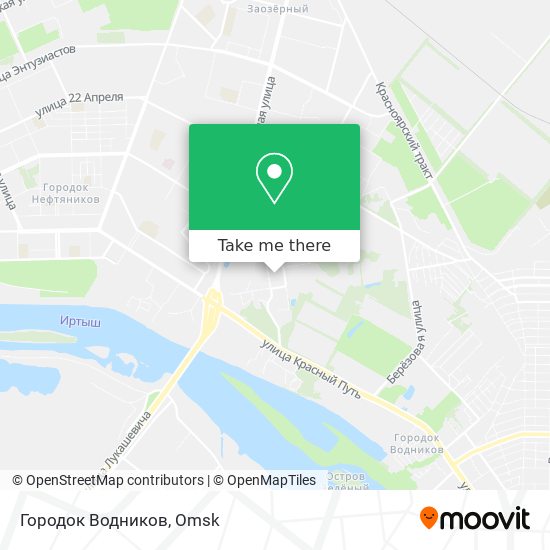 Городок Водников map