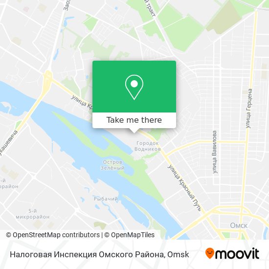 Налоговая Инспекция Омского Района map