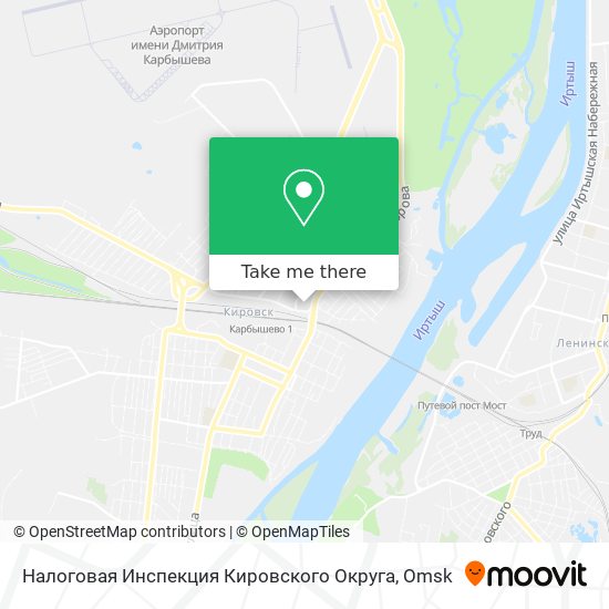 Налоговая Инспекция Кировского Округа map