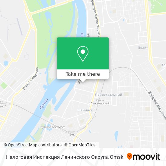 Налоговая Инспекция Ленинского Округа map