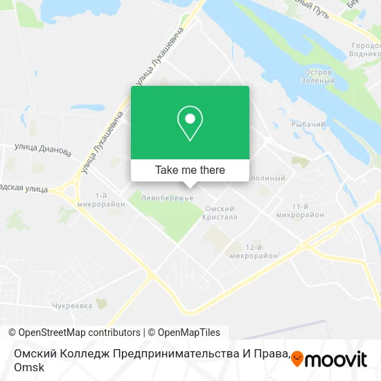 Омский Колледж Предпринимательства И Права map