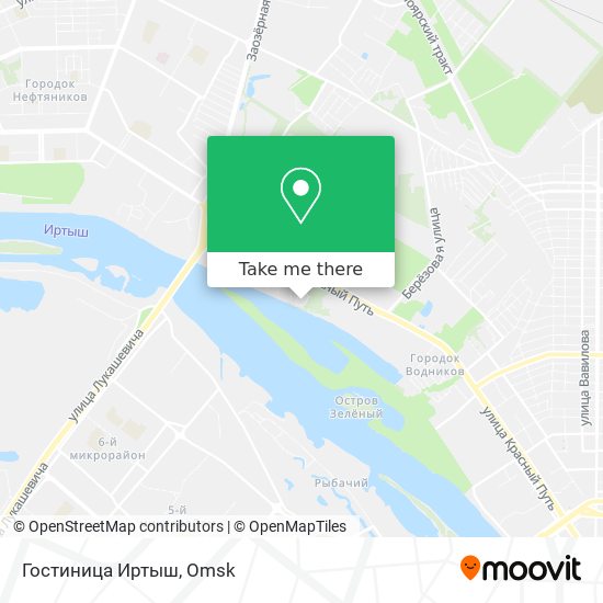 Гостиница Иртыш map