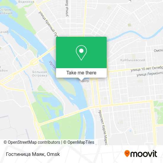 Гостиница Маяк map