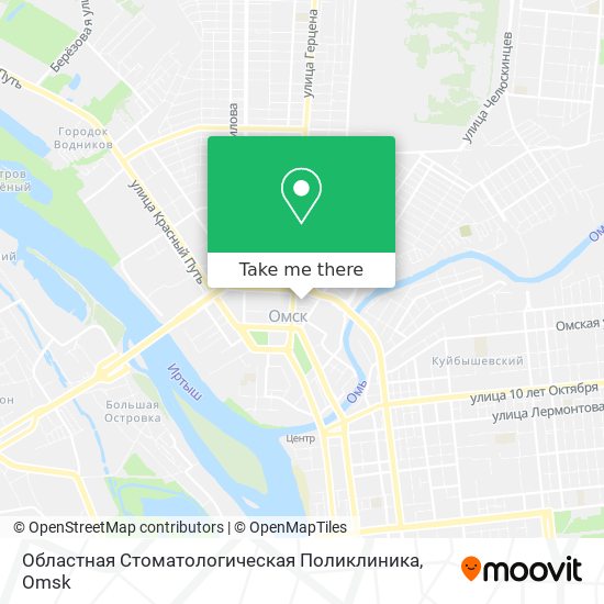 Областная Стоматологическая Поликлиника map