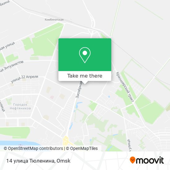 14 улица Тюленина map