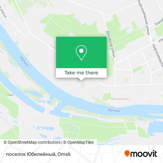 поселок Юбилейный map