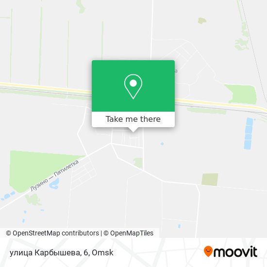 улица Карбышева, 6 map