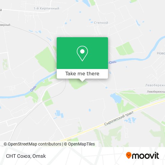СНТ Союз map